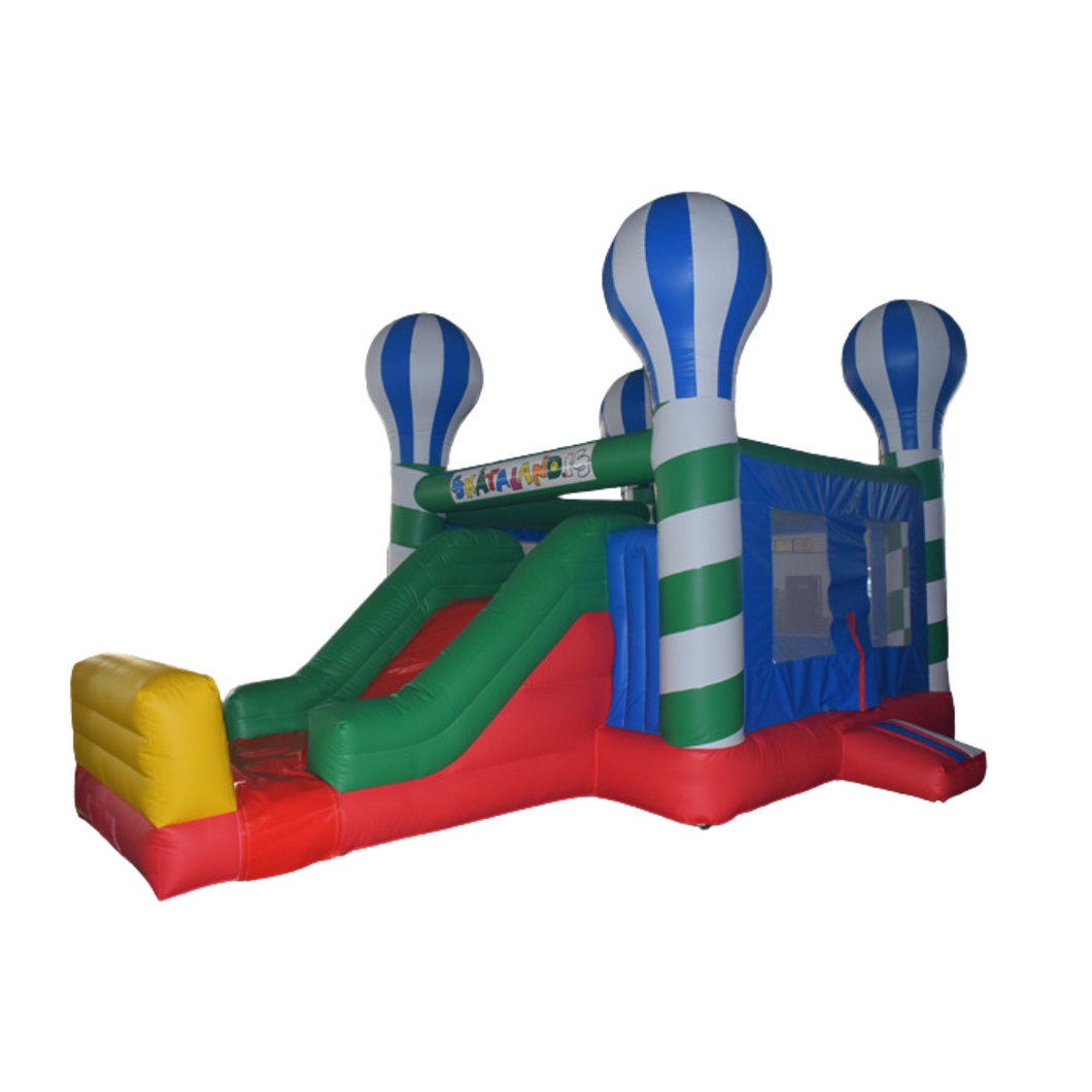 Blöðrurennibrautin